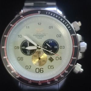 NIB - ZR-3 Watch - Silver/Marine/Polished
